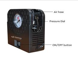 GP-TYRE INFLATOR WITH DUAL CONNECTING PORT-MOTOR CYC ACC